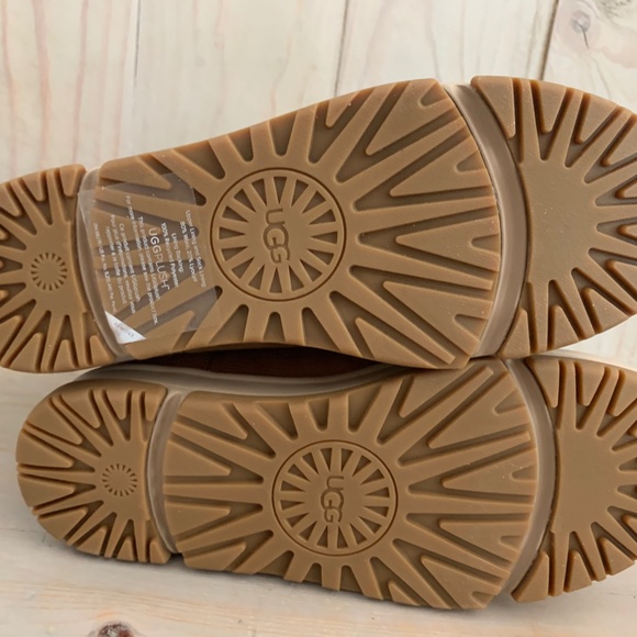 UGG CLASSIC MINI WEATHER CHESTNUT NEW - Picture 6 of 7